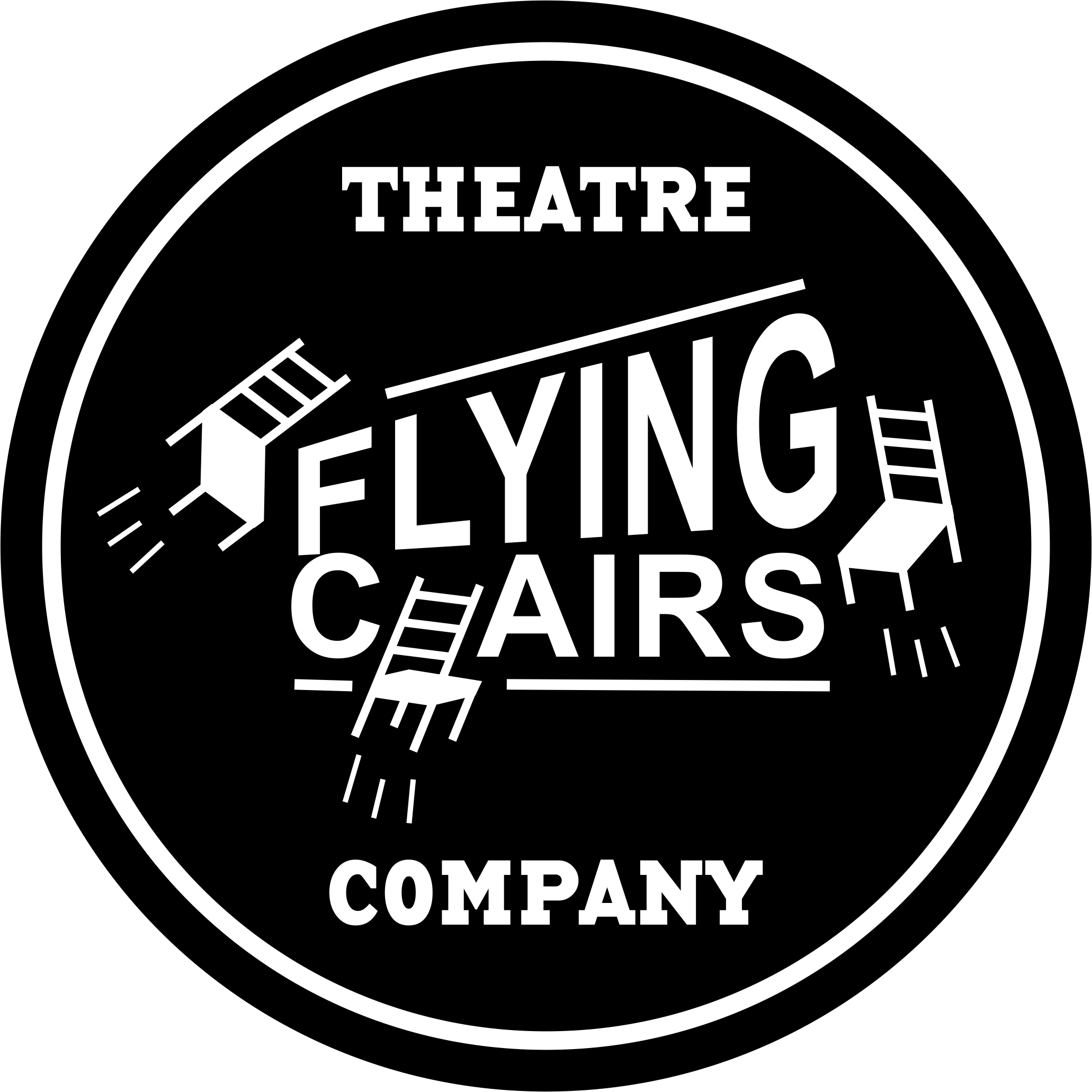 Design Process Of: The Flying Chairs Theatre Company Logo