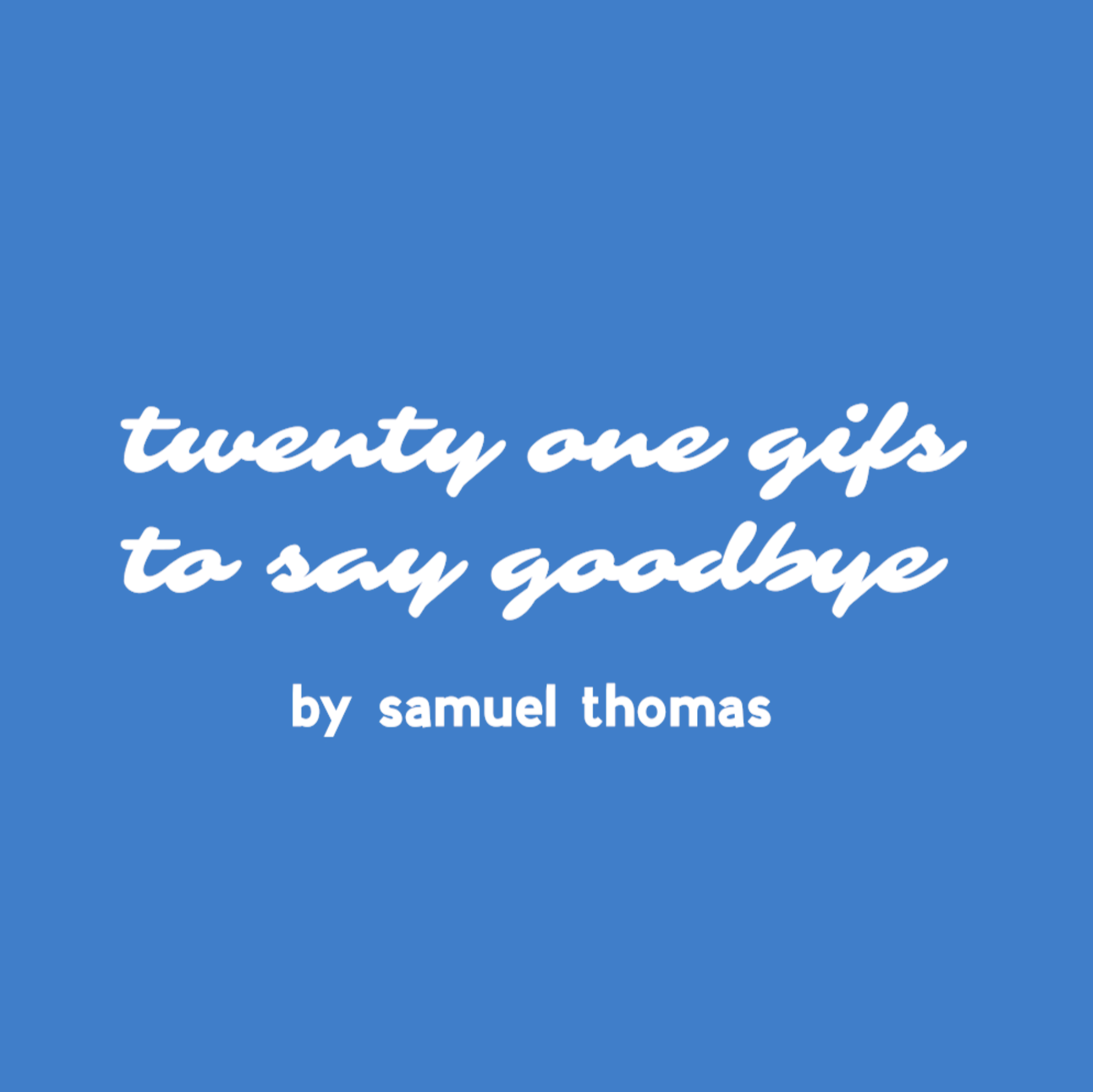 Twenty One Gifs To Say Goodbye
