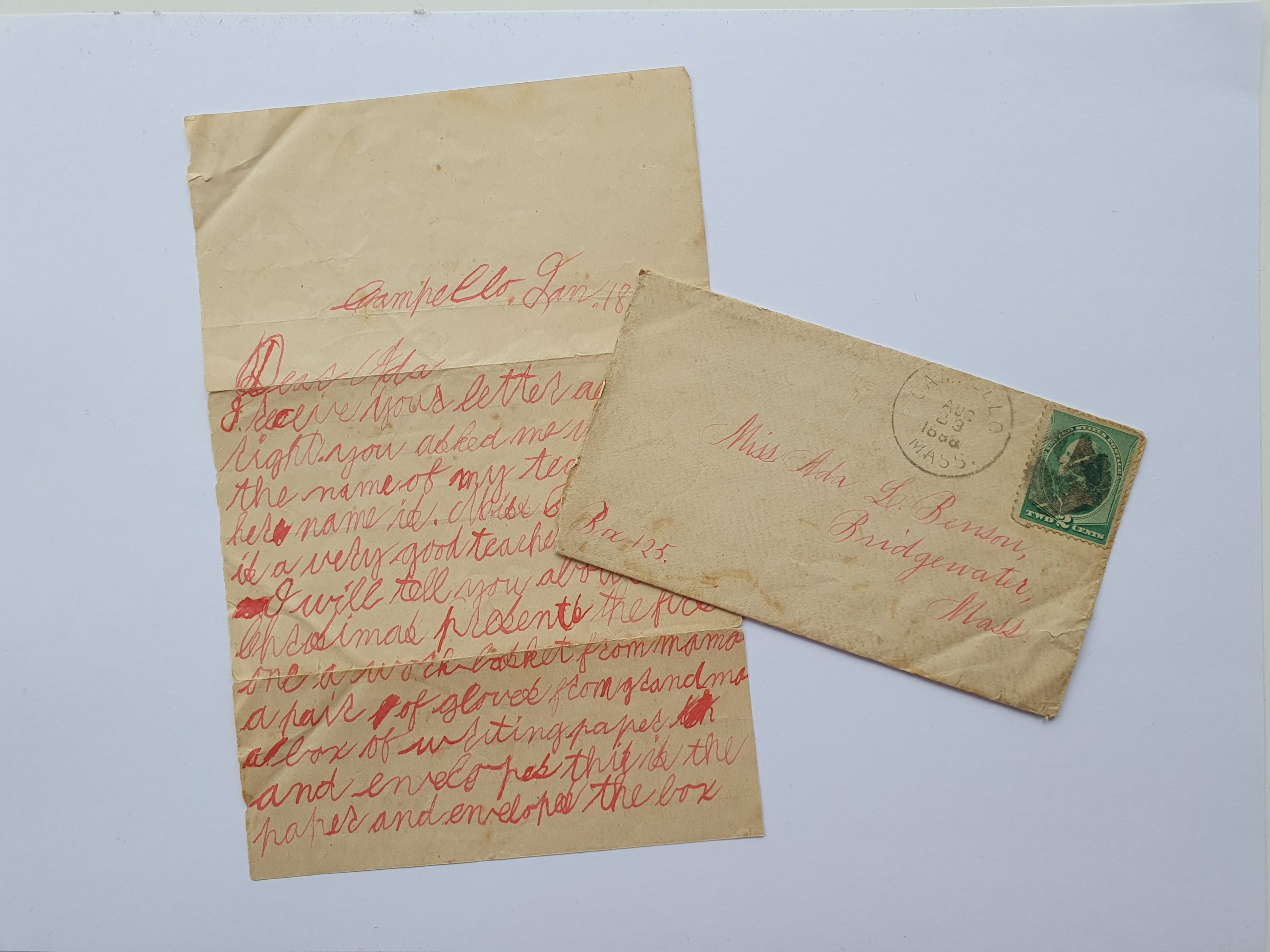 8-Year-Old Louisa’s Letter (1885)