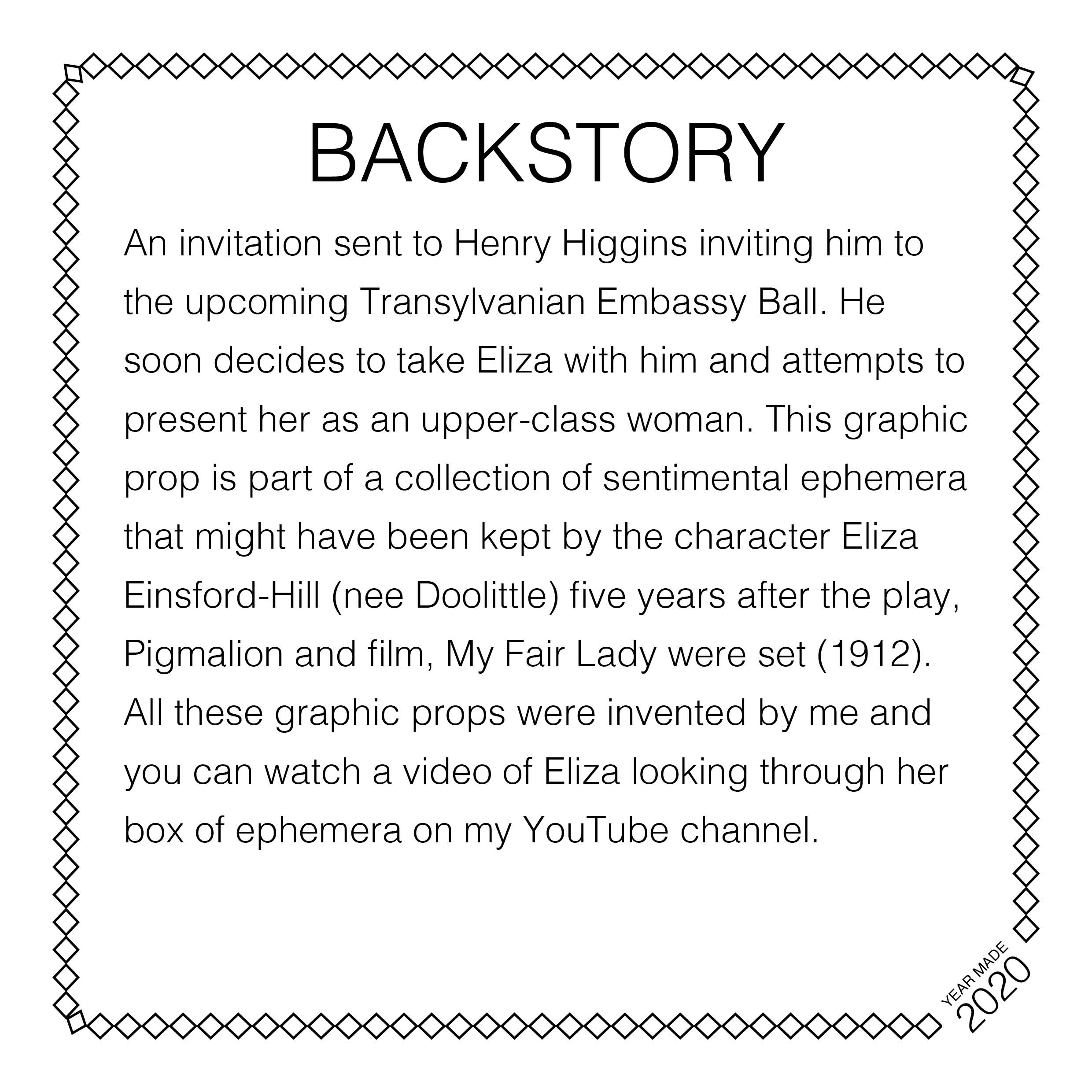 Eliza: Newspaper Clipping 5/5