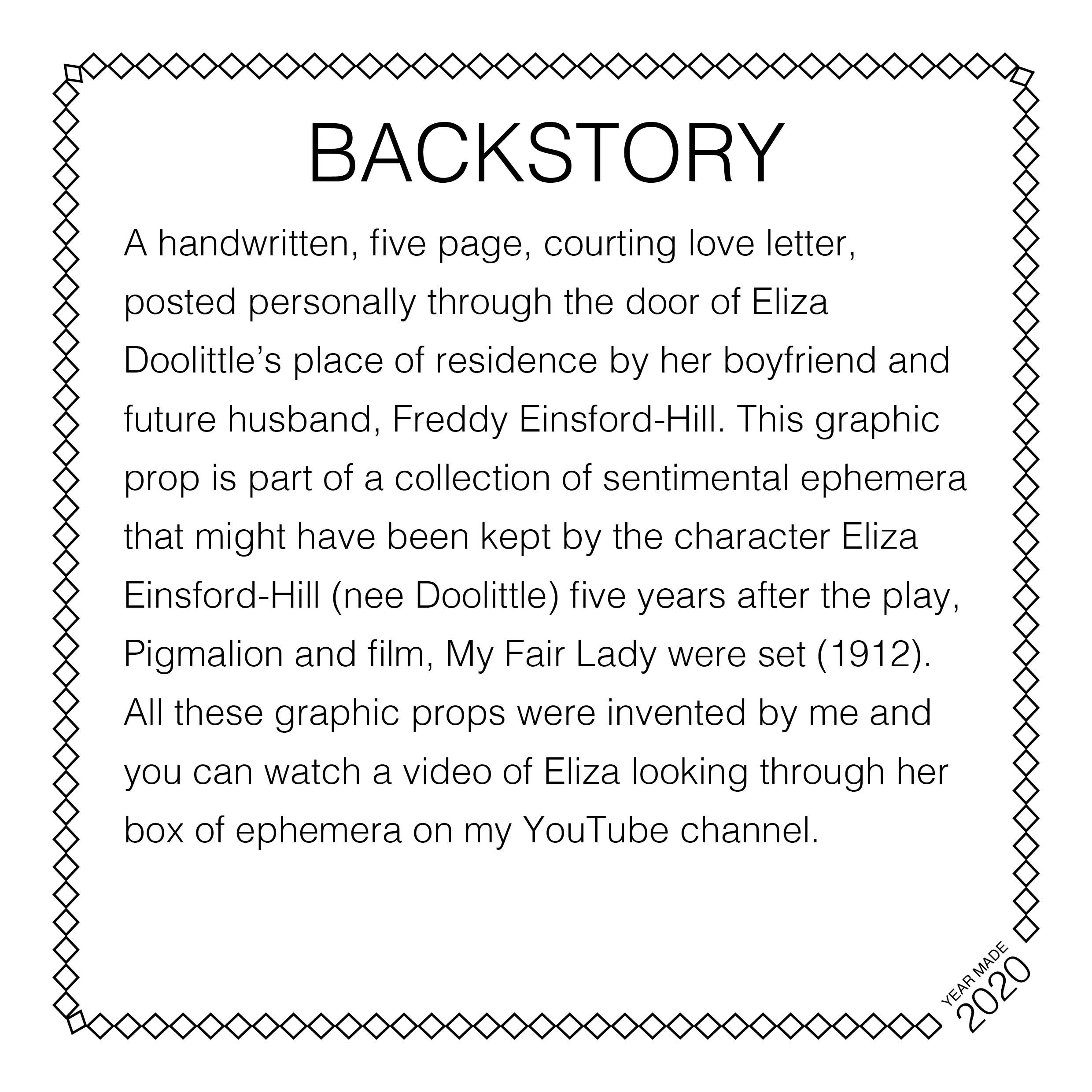Eliza: Freddy's Letter 5/5