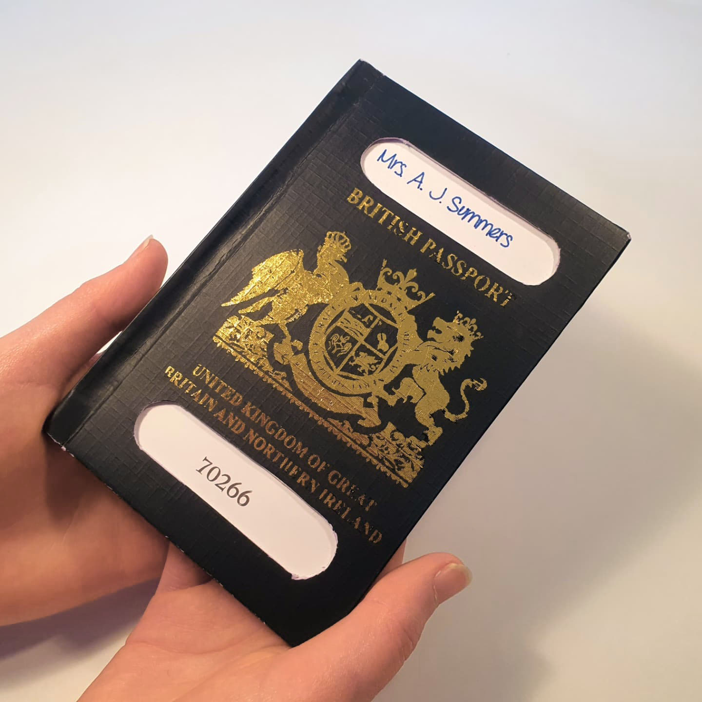 Amelia: British Passport 2/11