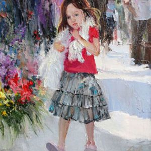 Fedchenko - Girl Walking