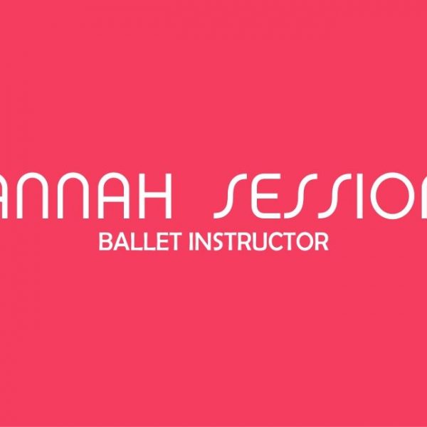 Ballet Be Fit Hannah Sessions Busness Card Front