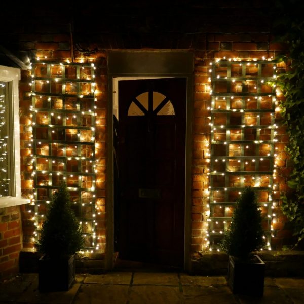 Fairy Light Fronted House