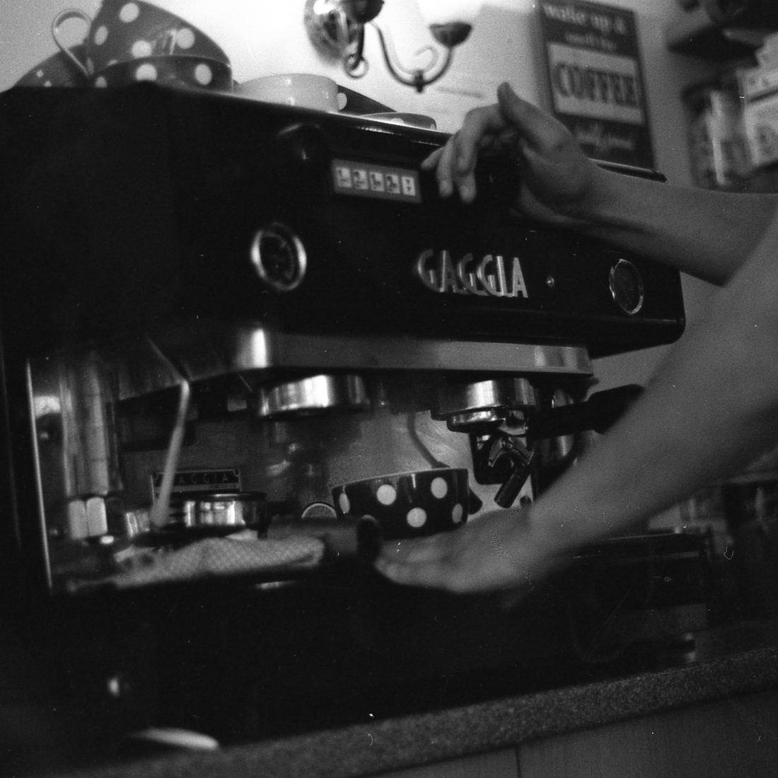 35mm B&W Photography Cafe